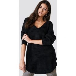 NA-KD Sweter ze splotem - Black. Swetry damskie marki NA-KD. Za 113.00 zł.