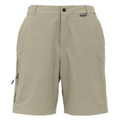 Szorty do chodzenia Regatta TrvlLghtPckaway. Szare krótkie spodenki sportowe męskie Regatta, bez wzorów, trekkingowe. Za 89.99 zł.