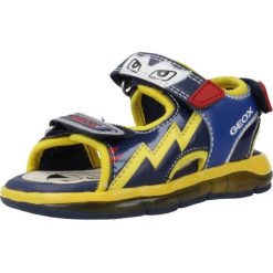 Sandały GEOX B SANDAL TODO BOY Niebieski. Niebieskie sandały męskie Geox, z syntetyku, bez zapięcia. Za 131.99 zł.