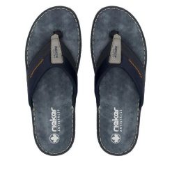 Japonki Rieker. Niebieskie klapki męskie Rieker. Za 269.99 zł.