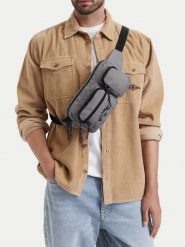 Billabong Nerka CWBEO-BLB-P-001-10 Szary. Szare saszetki męskie Billabong, z materiału. Za 49.99 zł.