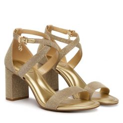 Sandały MICHAEL Michael Kors. Białe sandały dziewczęce MICHAEL Michael Kors, bez zapięcia. Za 339.99 zł.