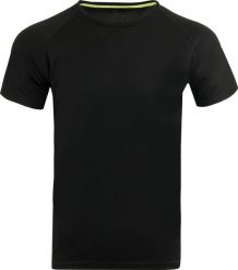 T-shirt sportowy Jumper męski czarny. Czarne t-shirty męskie Givova, na lato, m, bez wzorów, z materiału, klasyczne, bez kołnierzyka. Za 40.09 zł.