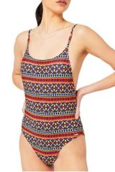Strój kąpielowy damski Superdry Vintage Surf jednoczęściowy. Kostiumy jednoczęściowe damskie Superdry., m, bez wzorów, z materiału, vintage, do pływania. Za 129.49 zł.