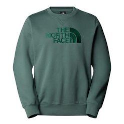 The North Face Bluza Drew Peak Crew Nf0A89Ek58S. Zielone bluzy męskie The North Face, m, bez wzorów, bez kaptura. Za 273.99 zł.