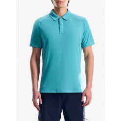 Koszulka polo męska Berghaus Ivyhill Tech Polo Am. Niebieskie koszulki polo męskie Berghaus, m, bez wzorów, bez ramiączek. Za 236.49 zł.
