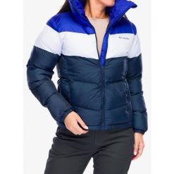 Kurtka ocieplana damska Columbia Puffect II Colorblock Jacket. Niebieskie kurtki damskie Columbia, bez wzorów, bez kaptura. Za 429.99 zł.