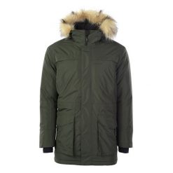 Kurtka męska ocieplana Hi-Tec Lasse - zielona, Rozmiar XL. Zielone kurtki męskie Hi-tec, na zimę, m, bez wzorów, z materiału, bez kaptura. W wyprzedaży za 309.99 zł.