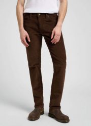 MESKIE SPODNIE LEE DAREN ZIP FLY ARABICA 112370650. Spodnie materiałowe męskie Lee, l, bez wzorów, z materiału. Za 219.99 zł.