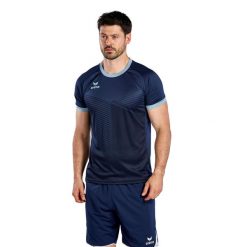 Jersey Erima Mantua. Niebieskie buty sportowe męskie Erima, z jersey, bez zapięcia, na fitness i siłownię. Za 144.50 zł.