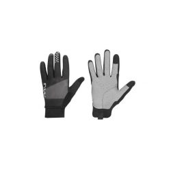 Rękawice rowerowe mtb NORTHWAVE AIR LF Glove szaro czarne. Czarne rękawiczki męskie Northwave, bez wzorów, sportowe. Za 83.99 zł.