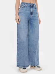 Tommy Hilfiger Jeansy WW0WW39634 Niebieski Wide Leg. Niebieskie jeansy damskie Tommy Hilfiger. Za 599.99 zł.