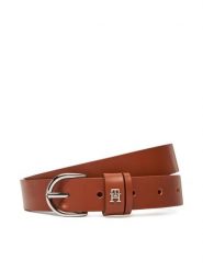 Tommy Hilfiger Pasek Damski Essential Effortless 2.5 Sv AW0AW17279 Brązowy. Brązowe paski damskie Tommy Hilfiger, bez wzorów, ze skóry. Za 149.99 zł.