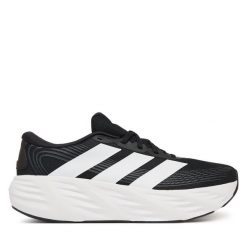 Buty do biegania adidas. Czarne buty sportowe męskie Adidas, bez zapięcia, do biegania. Za 239.99 zł.