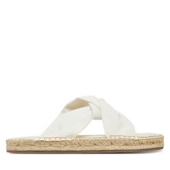 Klapki EMU Australia. Białe espadryle damskie Emu Australia, bez wzorów, bez obcasa, bez zapięcia. Za 213.99 zł.