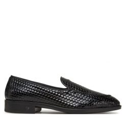Lordsy Giuseppe Zanotti. Czarne mokasyny męskie Giuseppe Zanotti. Za 2,449.00 zł.
