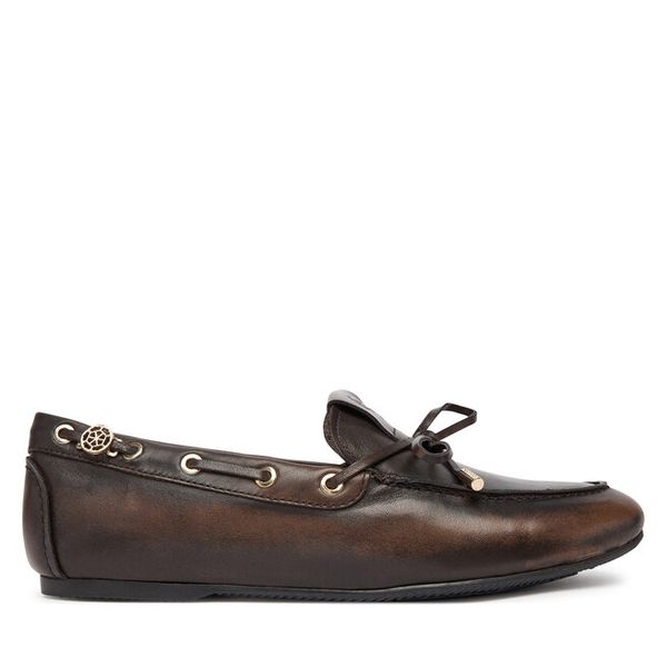 Mokasyny Guess. Brązowe mokasyny damskie Guess. Za 544.99 zł.