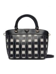 Guess Torebka Frankie HWWG97 36050 Czarny. Czarne torebki do ręki damskie Guess, z aplikacjami, ze skóry, bez dodatków. Za 584.99 zł.