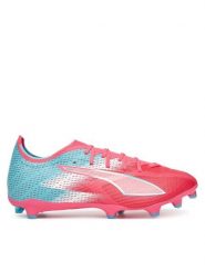 Puma Buty do piłki nożnej Ultra 6 Match Re-Charge Fg/Ag 108765 01 Różowy. Czerwone buty sportowe męskie Puma, z materiału, bez zapięcia. Za 309.99 zł.