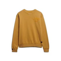Bluza Superdry Vintage Athletic. Żółte bluzy męskie Superdry., xl, bez wzorów, z dresówki, bez kaptura. Za 375.25 zł.