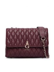 Guess Torebka Tamara HWGG23 23210 Bordowy. Czerwone torebki do ręki damskie Guess, z aplikacjami, ze skóry, wizytowe, bez dodatków. Za 584.99 zł.