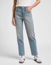 Damskie Spodnie Jeansowe Lee CBL Mom Jeans Denim Days L34HUXE27 112340616, W26 L31. Niebieskie jeansy damskie Lee. Za 159.99 zł.