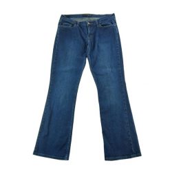 Second life - Spodnie damskie Levi Strauss 524 superlow - Stan bardzo dobry. Niebieskie spodnie materiałowe damskie Levi's, l, bez wzorów, z denimu. Za 127.76 zł.