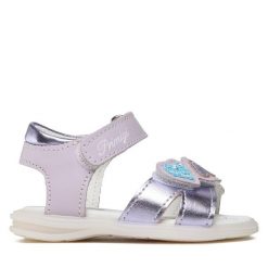 Sandały Primigi. Brązowe sandały dziewczęce Primigi, bez zapięcia. Za 279.99 zł.