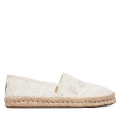 Espadryle Toms. Białe espadryle damskie Toms, bez wzorów, bez obcasa, bez zapięcia. Za 349.99 zł.