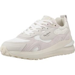 Buty PEPE JEANS WINSLOW ONE W Biały. Białe obuwie sportowe damskie Pepe Jeans, trekkingowe. Za 255.50 zł.