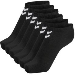 Skarpetki Hummel Chevron (x6). Czarne skarpety damskie Hummel, bez wzorów. Za 110.00 zł.