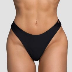 Dół od bikini damski pływanie szybkoschnący czarny CURACAO. Czarne bikini damskie GYMBEAM, xs, bez wzorów. Za 75.90 zł.