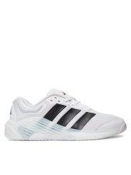 Adidas Buty na siłownię Dropset 4 JR1960 Biały. Białe buty sportowe męskie Adidas, z materiału, bez zapięcia, na fitness i siłownię. Za 559.99 zł.
