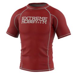 Koszulka Męska na siłownię rashguard MMA EXTREME HOBBY TRACE. Czerwone buty sportowe męskie EXTREME HOBBY, m, bez wzorów, z bawełny, bez kołnierzyka, bez ramiączek, do biegania. Za 199.00 zł.
