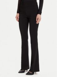 Rinascimento Spodnie materiałowe CFC0125318003 Czarny Flare Fit. Czarne spodnie materiałowe damskie Rinascimento, m, bez wzorów, z materiału. Za 429.99 zł.