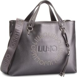 Torebka LIU JO - M Satchel Colorado N68205 E0037 Grape juice Met. 04203. Szare torebki do ręki damskie Liu Jo, ze skóry ekologicznej. Za 689.00 zł.