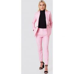 Trendyol Marynarka w paski - Pink - 2