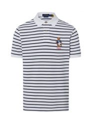 Polo Ralph Lauren koszulka polo Mężczyźni Bawełna (100%) niebieski|biały, XXL. Białe koszulki polo męskie Polo Ralph Lauren, m, bez wzorów, z bawełny, bez kołnierzyka, bez ramiączek. Za 1,199.95 zł.