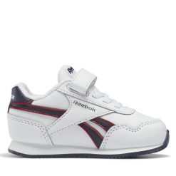 Sneakersy Reebok. Białe trampki i tenisówki chłopięce Reebok, bez wzorów, bez zapięcia. Za 89.99 zł.