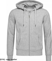 Stedman SST5610 - Bluza męska rozpinana z kapturem - szary heather 3XL. Brązowe bluzy męskie Stedman, m, bez wzorów, z kapturem. Za 248.52 zł.