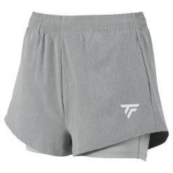 Szorty damskie Tecnifibre Team. Szare spodenki dla dziewczynek TECNIFIBRE, s, bez wzorów, sportowe, tenisowe. Za 168.65 zł.