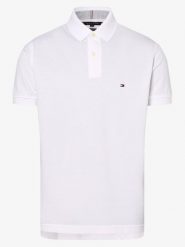 Tommy Hilfiger koszulka polo Mężczyźni Bawełna biały, XL. Białe koszulki polo męskie Tommy Hilfiger, m, bez wzorów, z bawełny, bez ramiączek. Za 359.95 zł.