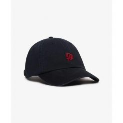 Damska czapka z daszkiem Superdry Sd Embroidered. Niebieskie czapki i kapelusze damskie Superdry., bez wzorów, klasyczne. Za 153.70 zł.