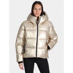 Płaszcz Zimowy Damski Luhta Eiseberg. Żółte kurtki damskie Luhta, na zimę, bez wzorów, z puchu, bez kaptura. Za 999.00 zł.