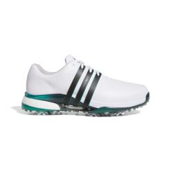 Buty golfowe z kolcami tour360 24 adidas. Białe buty sportowe męskie Adidas, bez zapięcia, na golfa. Za 890.50 zł.
