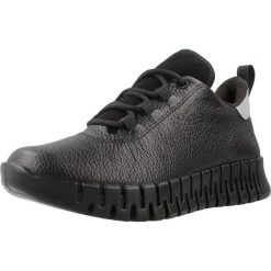 Buty ECCO ECCO GRUUV W SNEAKER LEA GTX Czarny. Czarne obuwie sportowe damskie ecco, bez wzorów, z gore-texu, na fitness i siłownię. Za 718.00 zł.