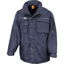 Parka Result Heavy Duty. Niebieskie parki męskie RESULT, na zimę, m, bez wzorów, bez kaptura. Za 333.50 zł.