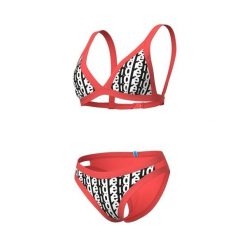 Strój kąpielowy dwuczęściowy damski bikini Arena Triangle Monogram. Białe bikini damskie Arena, s, bez wzorów. Za 169.99 zł.
