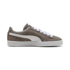 Buty sportowe Puma Suede Classic. Białe obuwie sportowe damskie Puma, bez wzorów, z materiału, trekkingowe, Puma Suede. Za 413.50 zł.