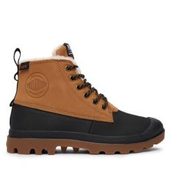 Trapery Palladium. Brązowe śniegowce i trapery damskie Palladium. Za 699.99 zł.